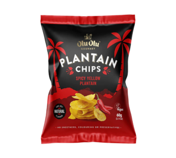 Red olu plaintain chips